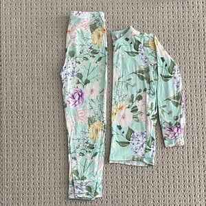 Posh Peanut Floral Pajama Set - 5T